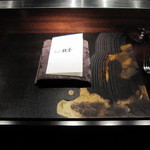 炭火鉄板焼　杜季 - エクシブ箱根離宮　炭火・鉄板焼　杜季（とき）夕食は杜季の鉄板焼「エメラルド」コースをいただきました