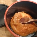 やきとり 福ちゃん - キュウリにつけるお味噌