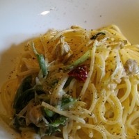 京町家イタリアンろんくす - クリームソースパスタ