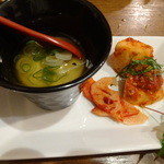 CHAMIROCK CHICKEN SHOP - お通し