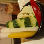 串揚げ 串の実 - お通し