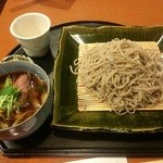 手打そば 満作 - 鴨汁蕎麦。