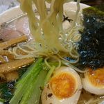 らーめん 鉢ノ葦葉 - 特製塩　麺リフト