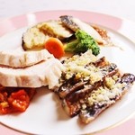 ホテルアジュール - 料理写真:2015年9月旬優彩ランチ「茄子」洋食