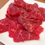 熟成和牛焼肉エイジング・ビーフ - 熟成和牛ロース1.050円