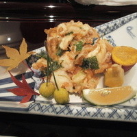 KATO'S DINING & BAR - 松茸と海老かき揚げ
