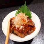 あや菜 - 初物・雑きのこおろし（￥730）。りこぼう、フウセンタケモドキ。いくらのプチプチ感が凄すぎです！