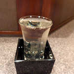 あや菜 - 松本・善哉酒造「中町」ひやおろし（￥680）。中町一帯でしか販売しない、地産地消のお酒！