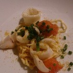 ダルマット 恵比寿店 - ヤリイカとトマトのパスタ