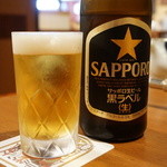 南禅寺 順正 - 瓶ビール(中)(770円)