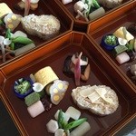 日本料理天ぷらあい田 - 春の点心弁当になります