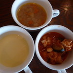 グリル・ストラッキーノ - スープも充実してます～