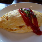 この日選んだ、限定5食のオムライス。