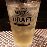 炭火焼鳥あずま - 緑茶ハイ