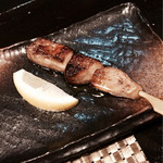 炭火焼鳥あずま - フォアグラ串