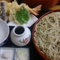 そば会席 立会川 吉田家 - 天せいろ