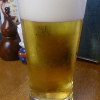 そば会席 立会川 吉田家 - 生ビール