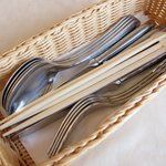 アルベロ - 割り箸も入ったカトラリー