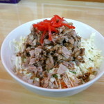 屋台ラーメン醤家 - チャーシュー丼Ｈ27.9.12