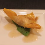 レンゲ - 芝海老の揚げ雲呑　(2015/09)