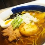 らー麺 山さわ - ２０１４ ＃２９５ ★らー麺 山さわ ＠気まぐれ限定／シャバカレー ￥７５０