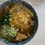 うどんのいなや - かけそば+きつね、たぬき