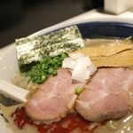 らー麺 山さわ - 2015 #013 ★らー麺 山さわ ＠カラニボ鶏白湯 ￥830