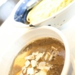 らー麺 山さわ - 2015 ＃131 ★らー麺 山さわ ＠気まぐれ限定／イカ煮干ＢＰつけ麺 ￥850