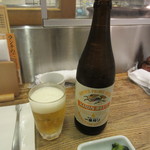 伊勢廣 - ビール（キリン一番搾り）中ビン  756円　