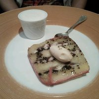 ラ・ブランシュ - いわしとじゃがいものテルーヌ仕立て、トリュフ風味。