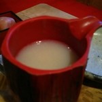 十割蕎麦 やまなか - 蕎麦湯