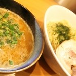 麺屋 すずらん - 2015 #038 ＠裏メニュー／辛つけ麺 塩（300g） ￥1000