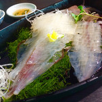 河太郎 - 新鮮なイカの活き造り