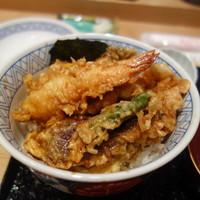 一心 金子 - 金子の天丼