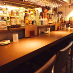 炭焼ろまん家 - 広めのカウンターでｂａｒ感覚で！！