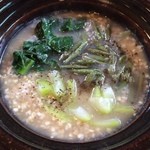 蕎麦 ふじおか - 蕎麦の実雑炊