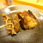 立呑み ほるもんBar おかだ - ホルモン串おかわり♪