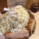 自家製ラーメン大者 - ラーメン大盛+半熟味付玉子【料理】