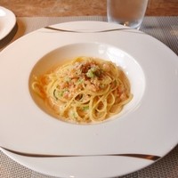 Cucina Italiana 東洞 - メッツェリングイーネ 海老と小松菜のクリーム