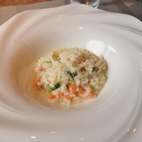 Cucina Italiana 東洞 - スモークサーモンと小松菜のリゾット