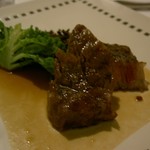 レストラン セレベール - 国産牛リブロースのグリエ ソースポワヴラード