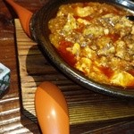 エムズグリエ - 四川麻婆豆腐☆☆　辛めにとお願い　粉山椒がついて！