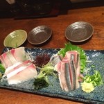 七伍屋 - シマアジ、さんま