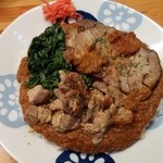 火星カレー - 豚カレー＋羊＋草