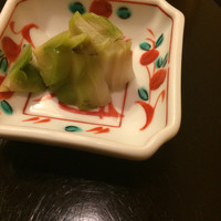 懐石料理 はし本 - 手作りザーサイ
