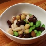 火星カレー - 豆を事後で追加注文