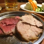 肉酒場エコヒイキ - 行けてよかった！シュラスコ780円。接客もコスパも良くて、誰でも連れて行ける感じ。いい店！