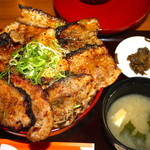 バラ＆ロース 特盛 1550円 　2日目