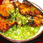 野さか - バラ＆ロース 並盛 ネギダク 肉の下 1日目