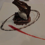 レストラン ル・シェルブルー - フランボワーズのシブースト